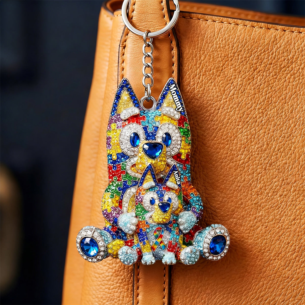 Autism Awareness Keychain - Personalized Gifts 03tgmg290126-Homacus