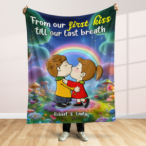 Personalized Gifts For Couple Blanket 06topu030125hg-Homacus