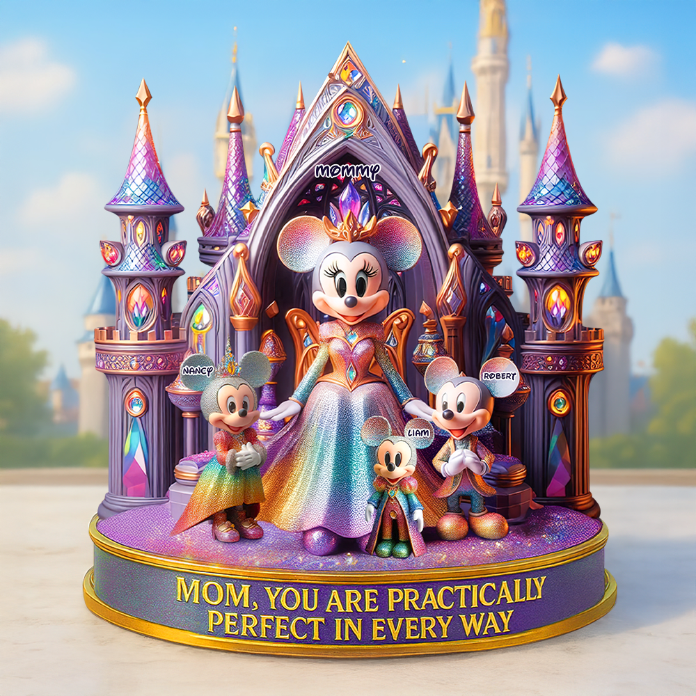 Personalized Gifts For Mom Acrylic Plaque, Practically Perfect In Every Way 03TGPU100425-Homacus