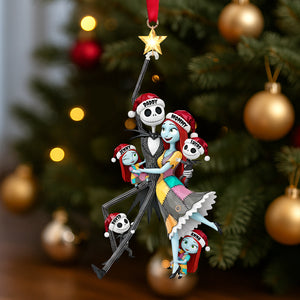 Spooky Playful Family Tree Ornament, Personalized Gifts For Family 03qhtn260925-Homacus