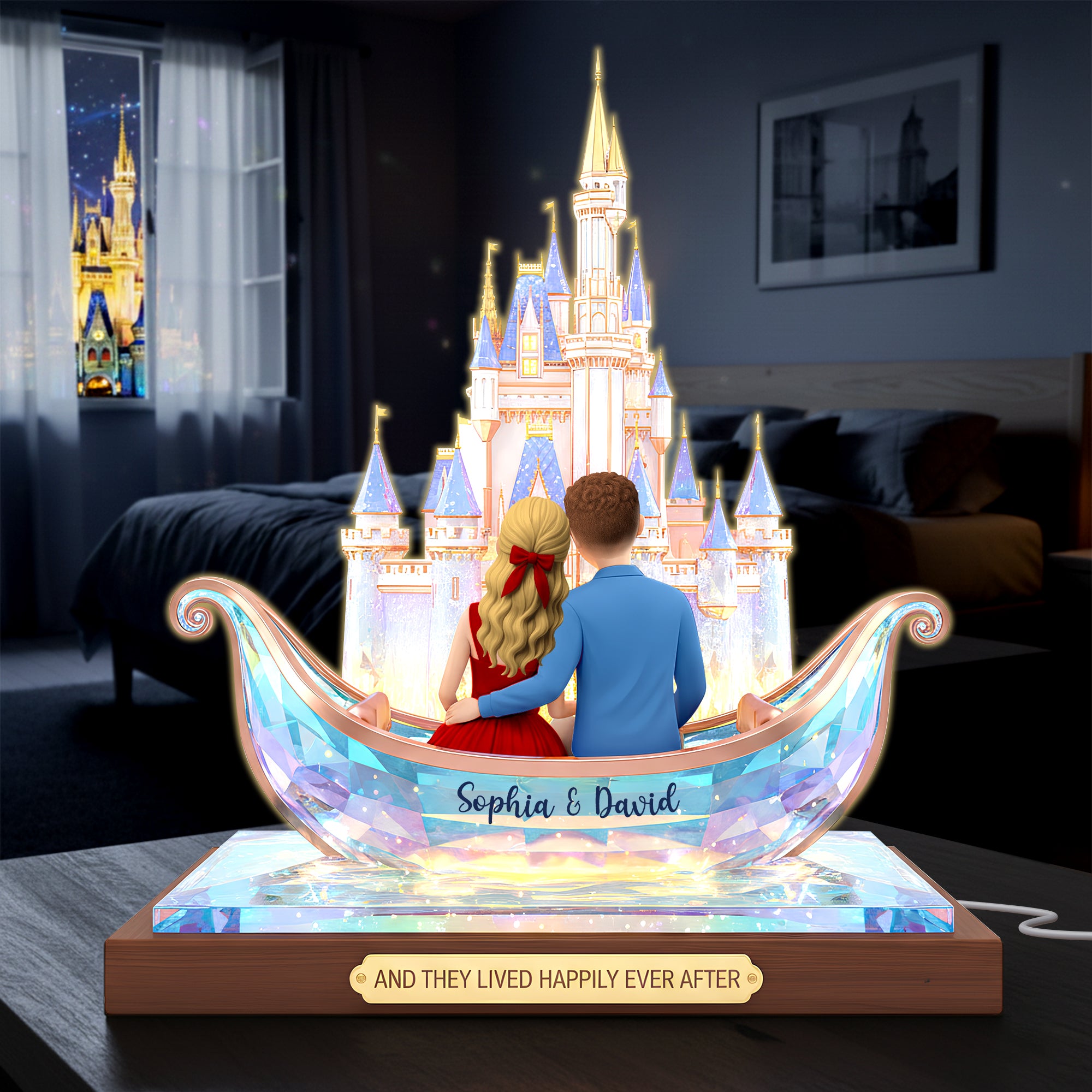 Love Story Light Box Personalized Gifts For Couple 02OHLU041225-Homacus