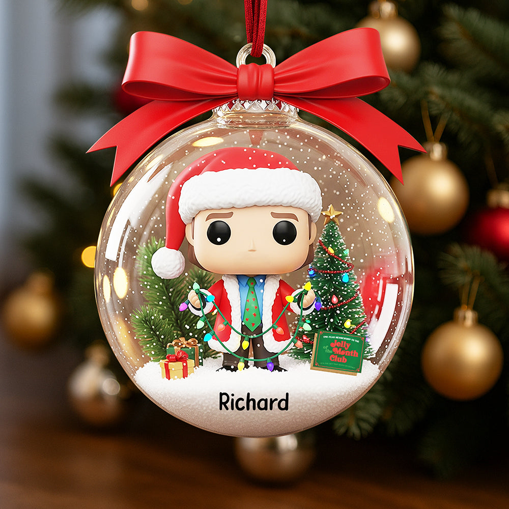 Funny Holiday Christmas Ornament - Personalized Gifts For Movie Lovers 02pgqn060925-Homacus