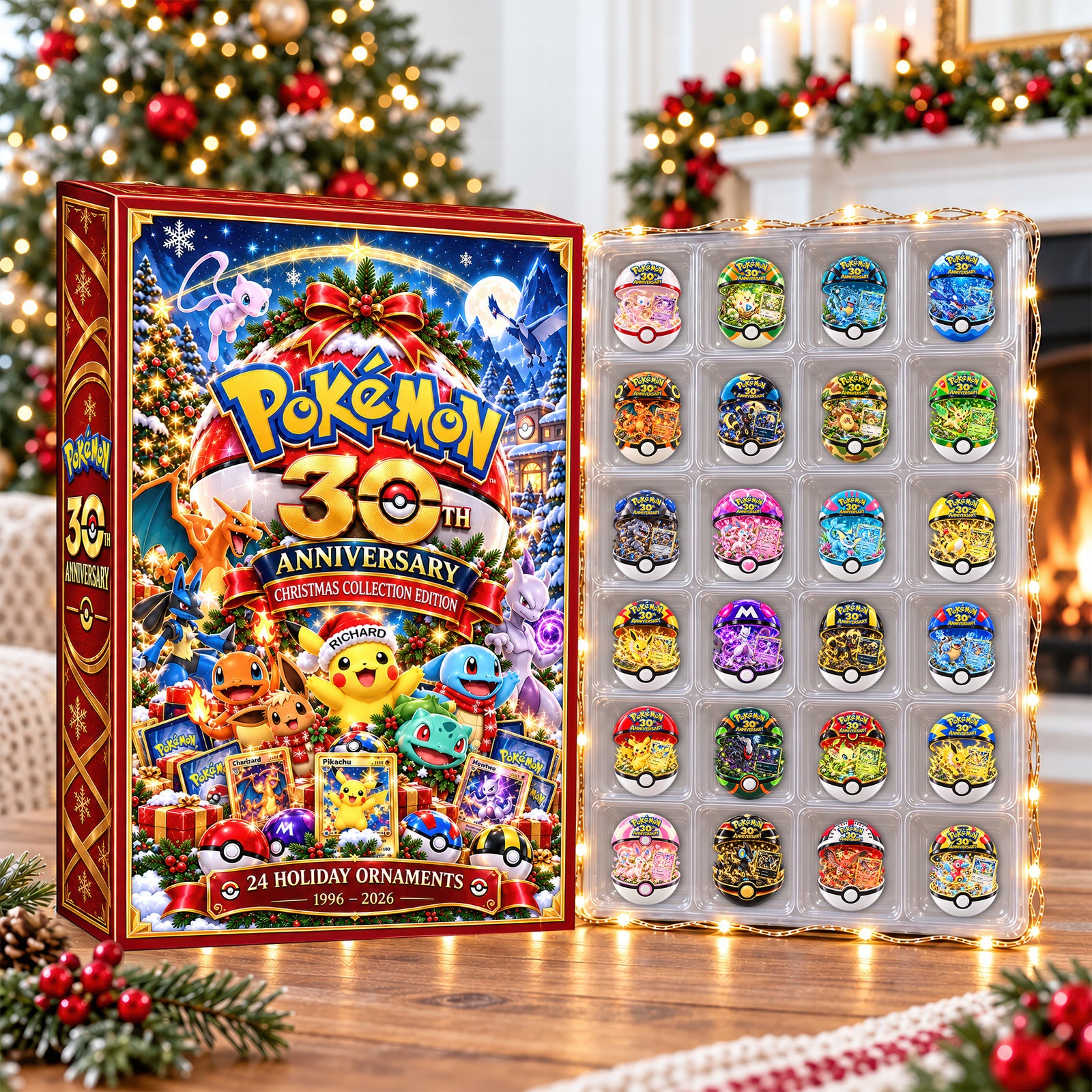 30th Anniversary Creature Christmas Advent Calendar Blind Box - Personalized Gifts For Christmas 04ohqn051026-Homacus
