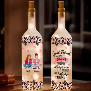 Personalized Gifts For Friend Bottle Lamp Good Friends 01HUDT200225HH-Homacus