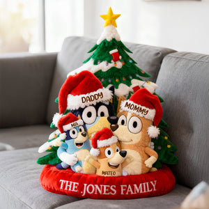 Family Together Christmas Pillow Personalized Gifts For Family 04QHDT081125-Homacus