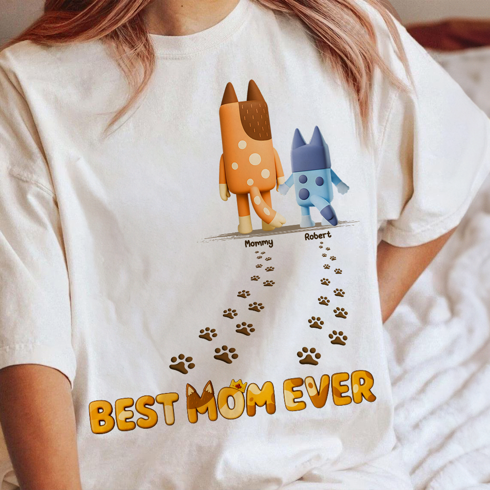 Dog Mom Shirt - Personalized Gifts For Mom 05ohpu090425-Homacus