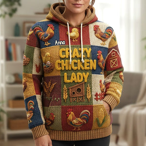 Personalized Funny Gifts For Chicken Lovers Hoodie 03natn251125-Homacus