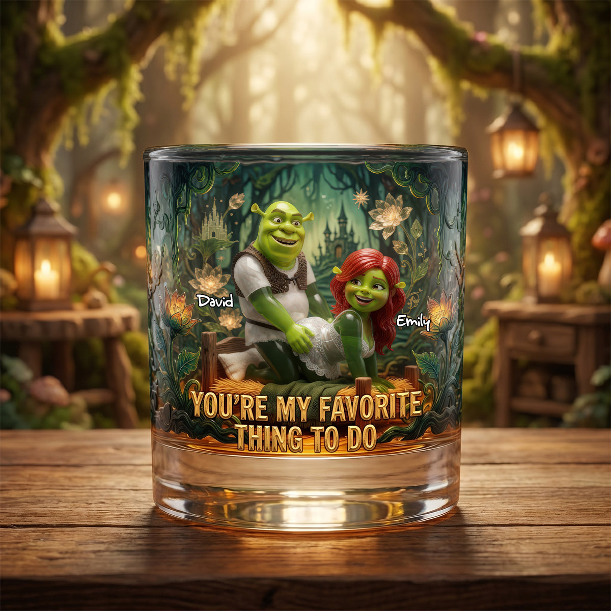 Sassy Couple 11oz Round Glass - Personalized Gifts For Couple 03tydh280526-Homacus