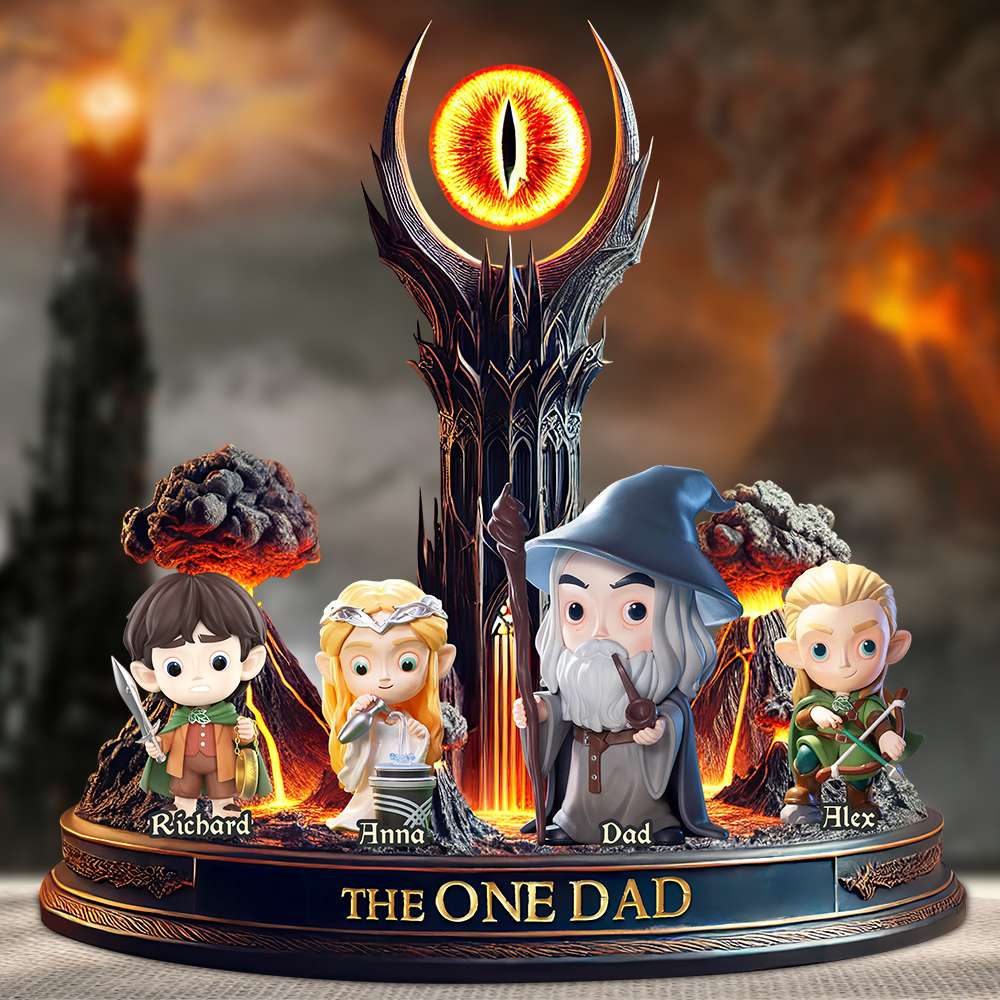 The One Dad Acrylic Plaque - Personalized Christmas Gifts For Dad 03HUDT210425-Homacus