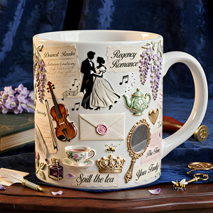Regency Romance Mug - Personalized Gifts 02NADT300126-Homacus