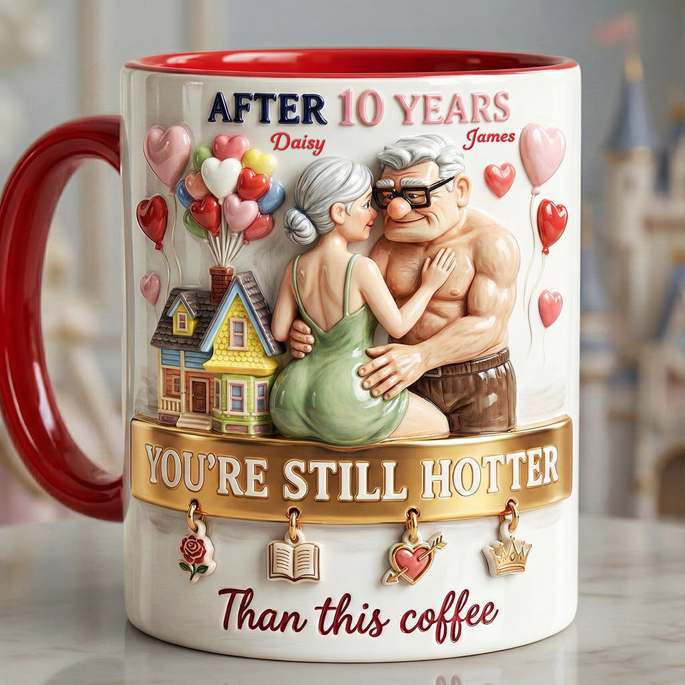 Funny Old Couple Coffee Accent Mug - Personalized Gifts For Couple 02qhta050126-Homacus