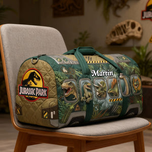 Adventure Quilted Duffle Bag – Personalized Gifts For Dinosaur Lovers 03namg190126-Homacus