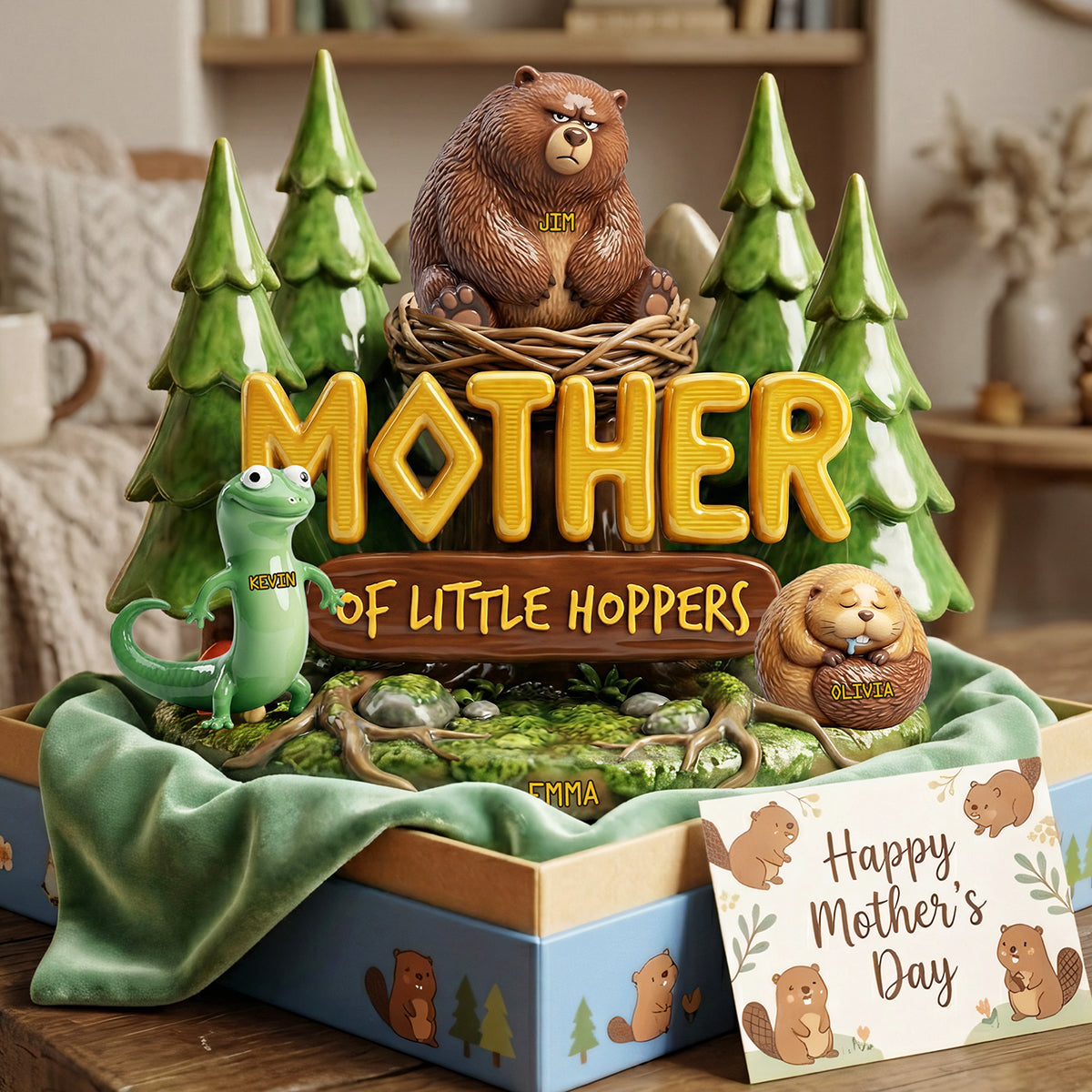 Mother Of The Kids Acrylic Plaque - Personalized Gifts For Mother's Day Plaque 01PATA280326-Homacus