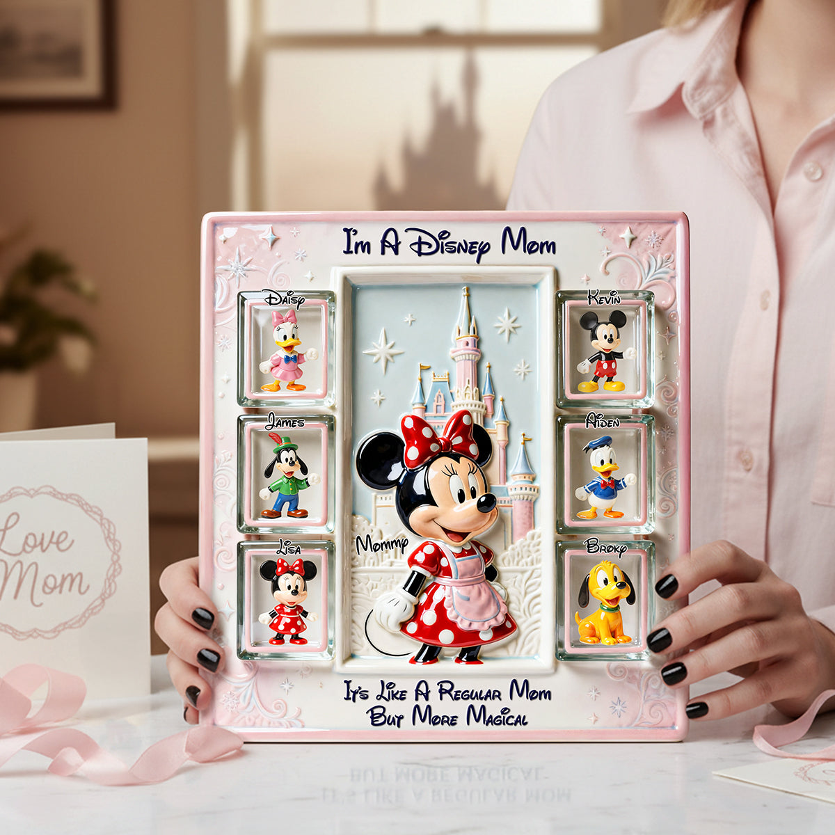 Best Mom Ever Acrylic Plaque - Personalized Gifts For Mom 02KITA090226-Homacus