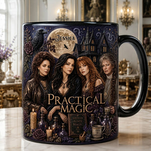 Enchanted Sisterhood Magic Mug - Personalized Gifts 05NALU080826