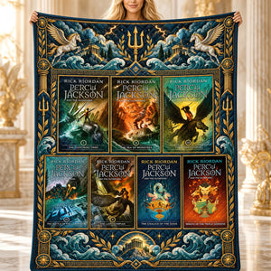 Epic Fantasy Book Collection Blanket - Personalized Gifts For Book Lovers 06nadt071026-Homacus