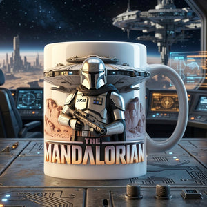 Space Warrior Coffee Mug - Personalized Gifts For Sci-Fi Lover Coffee Mug 04OHTN190326-Homacus
