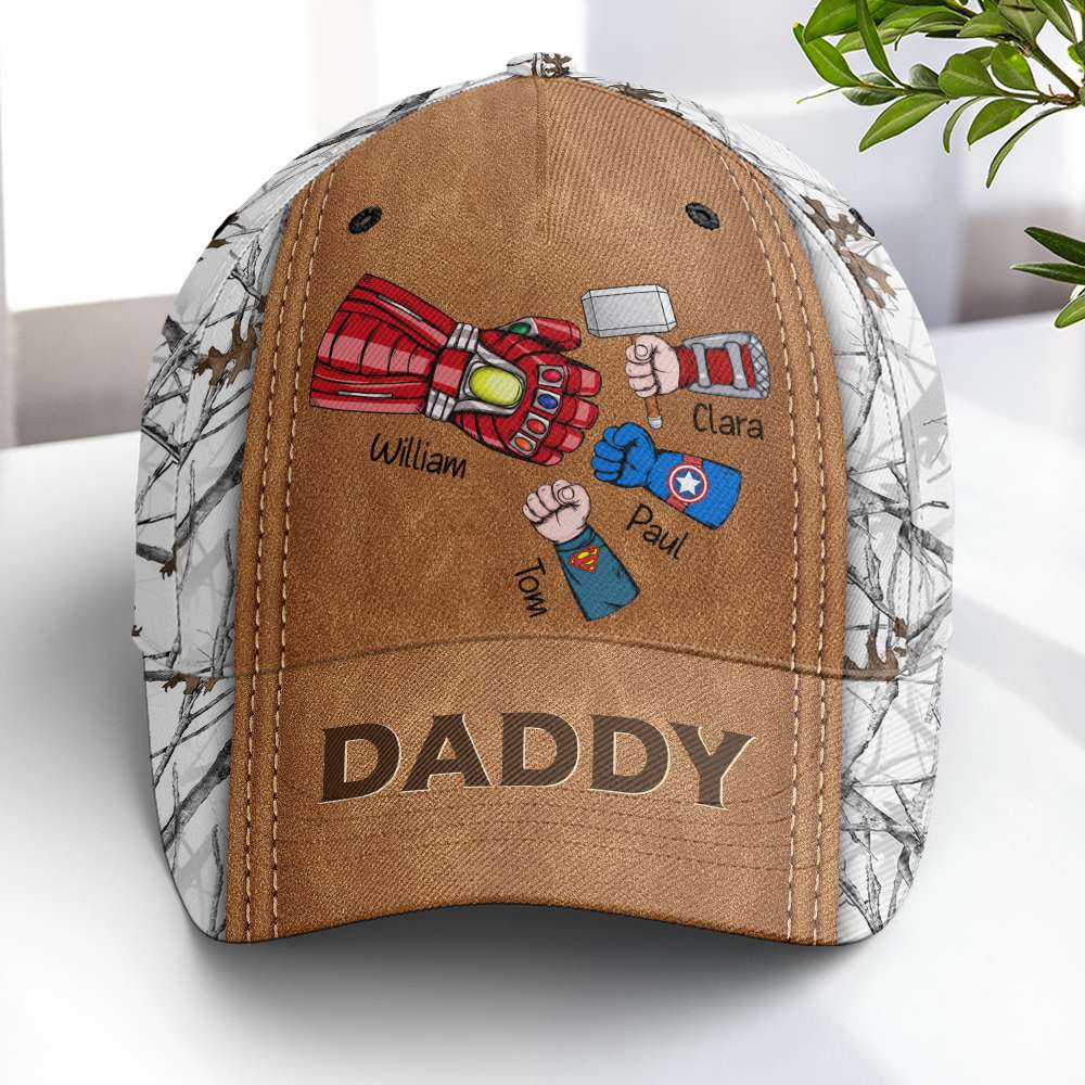 Hero Dad Classic Cap - Personalized Gifts For Father 02ACDT200524HA-Homacus