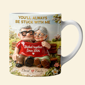 Bonded Couple Coffee Mug, Personalized Gifts For Couple 04qhqn220126-Homacus
