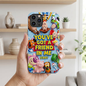 Adventure Friends Phone Case - Personalized Gifts For Friends 01natn190626