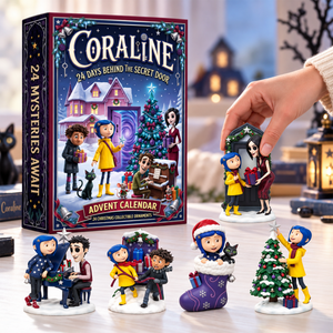 Whimsical Christmas - Behind the Secret Door Gothic Advent Calendar Blind Box - Personalized Christmas Gifts 06tyqn271026-Homacus