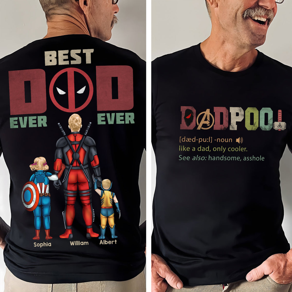 Best Dad Shirt Personalized Holiday Gifts For Dad 03naqn180524pa-Homacus