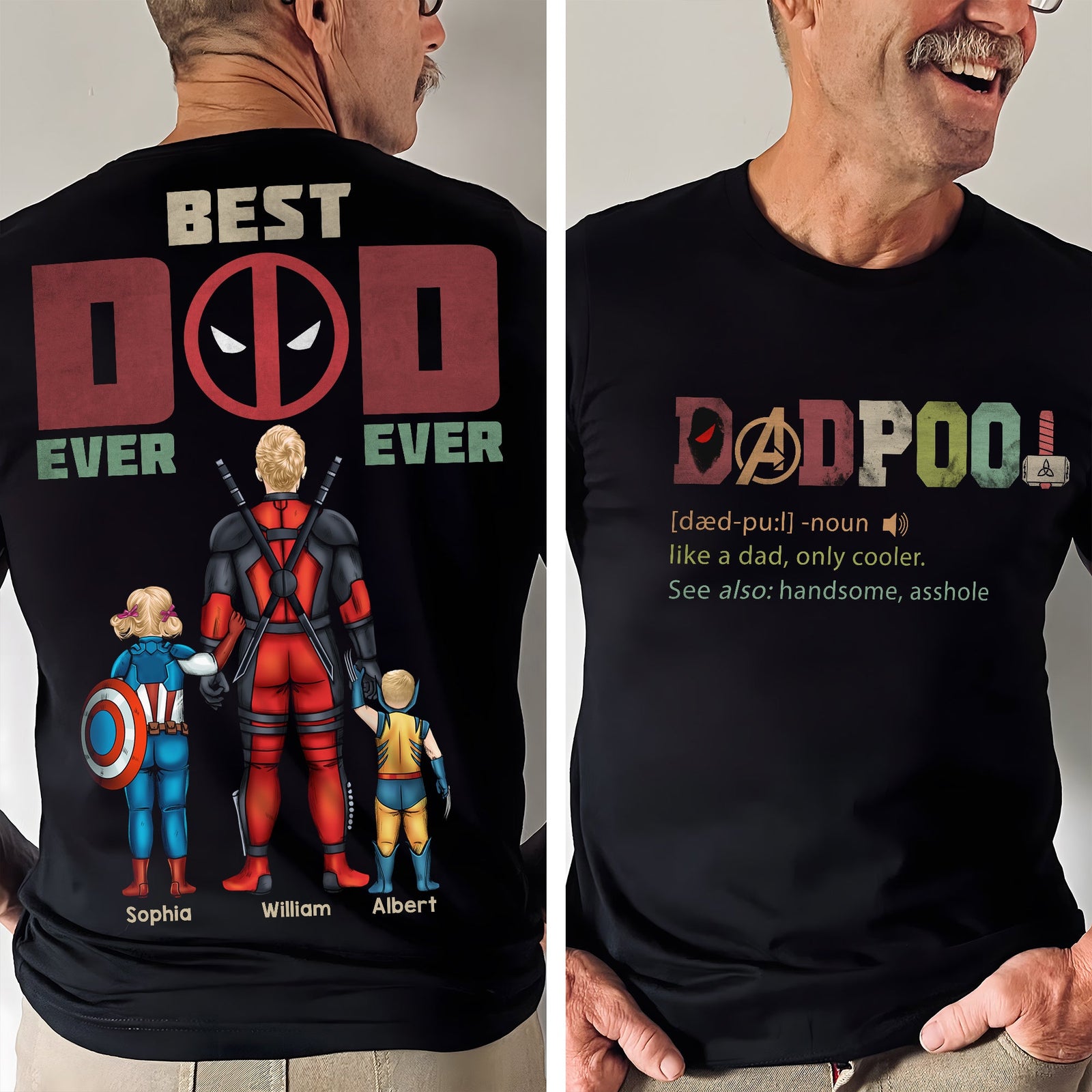 Best Dad Shirt Personalized Holiday Gifts For Dad 03naqn180524pa-Homacus