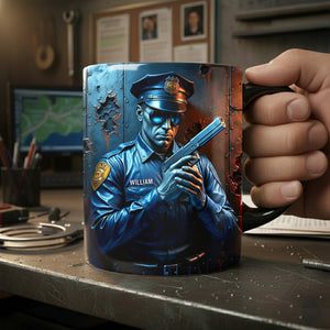 Serve With Pride Police Mug - Personalized Gift For Police 03TOLU081225-Homacus