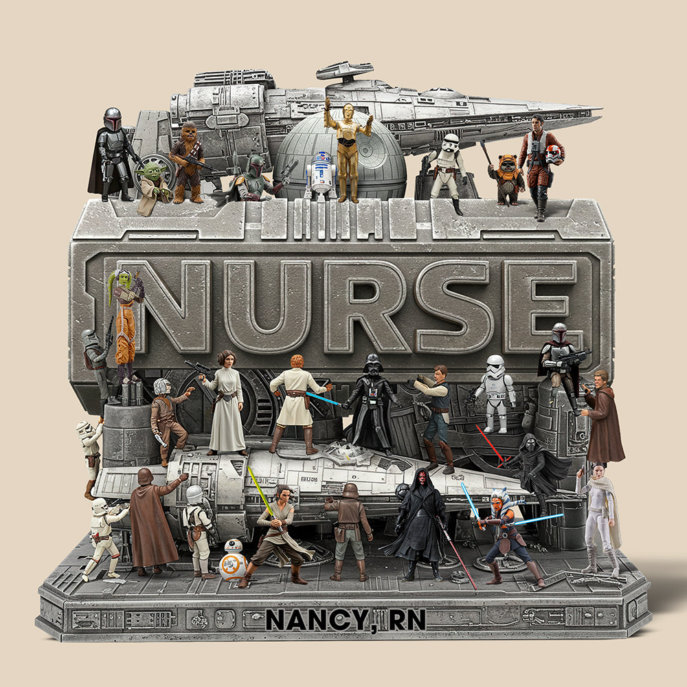 Best Nurse In The Galaxy Acrylic Plaque - Personalized Gifts For Nurse 04qhqn260525-Homacus