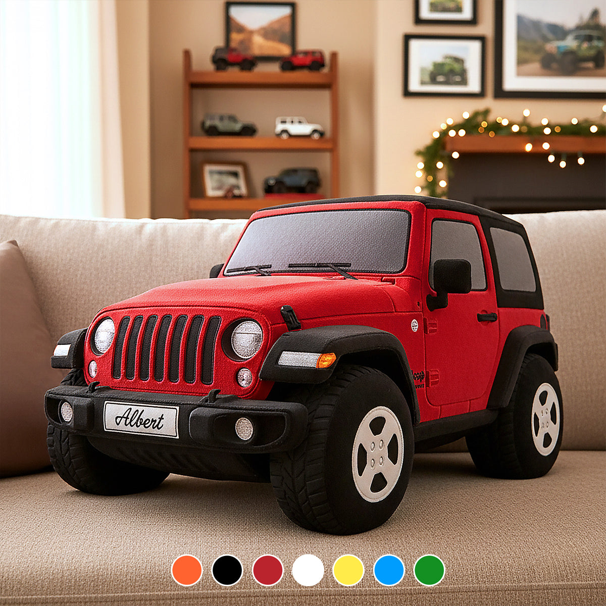 Off Road Car Pillow - Personalized Gifts 02hymg131125-Homacus