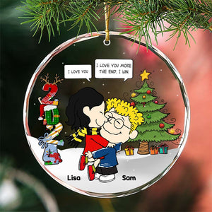 Couple Ornament - Personalized Gifts for Couple-Homacus