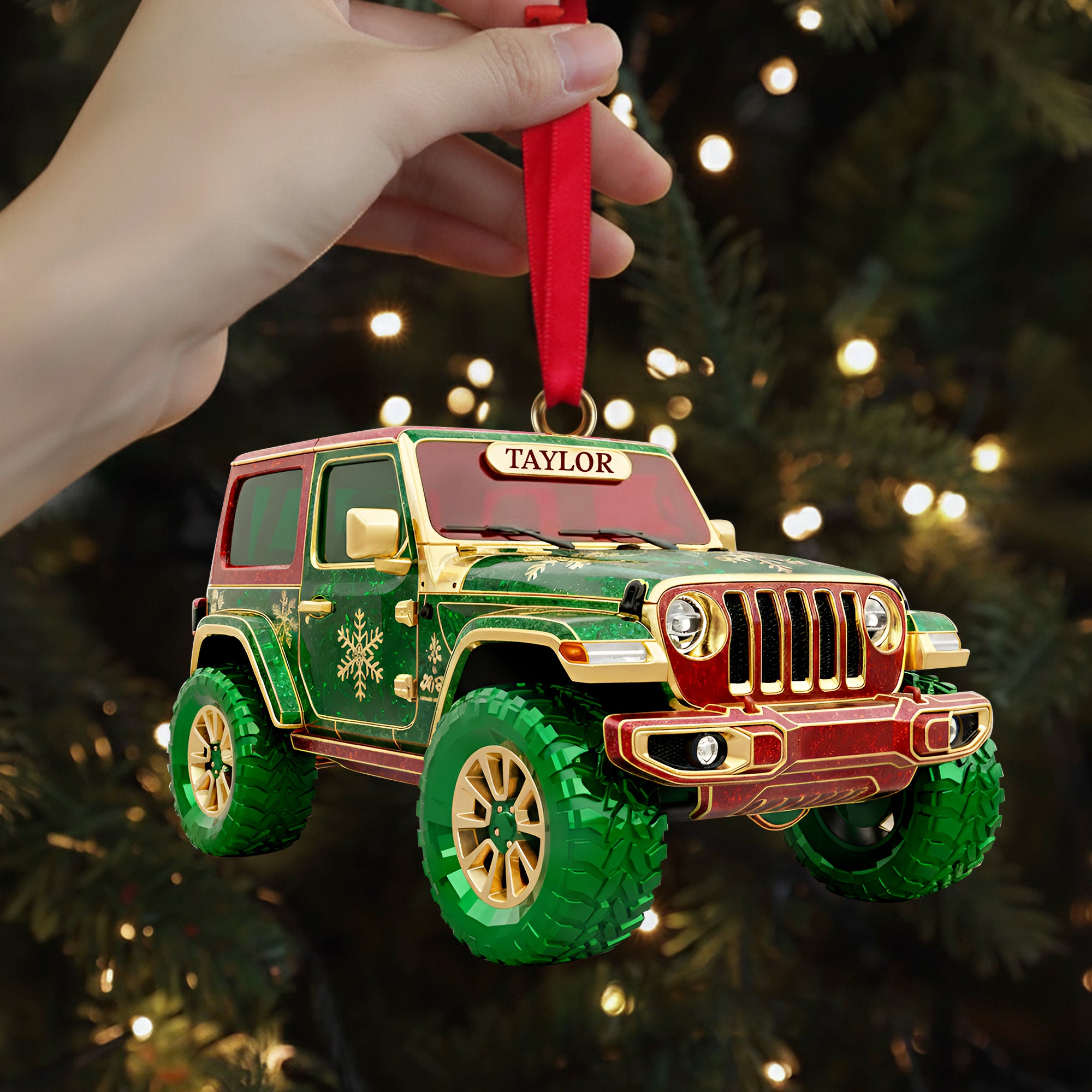Jolly Off-road Christmas Ornament Personalized Gifts For Off-road Lovers 02qhlu161025-Homacus