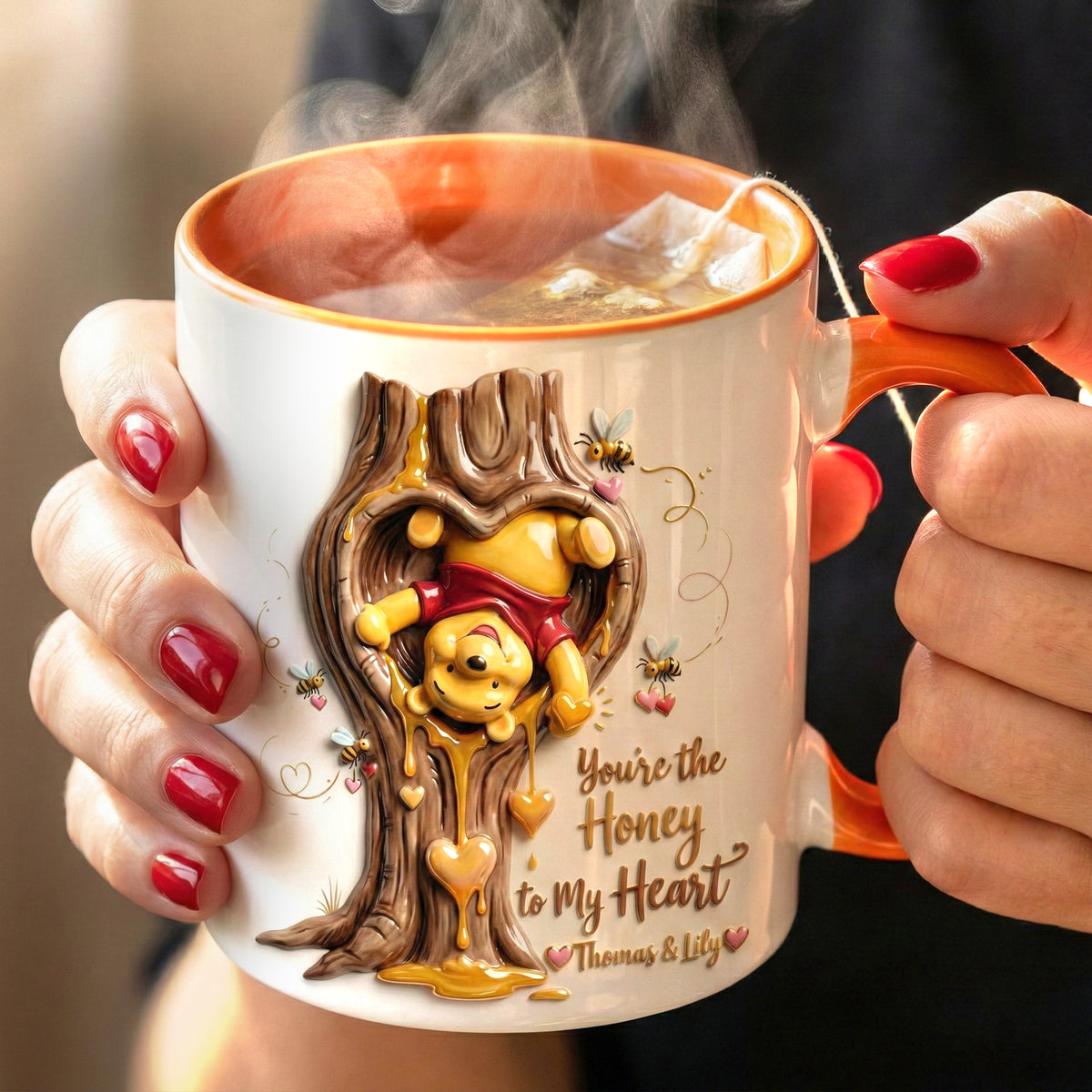 Sweet Love Couple Coffee Mug - Personalized Gift For Couples 02HULU160126-Homacus