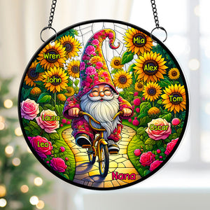 Personalized Gifts For Grandma Suncatcher Ornament 01acdt290824-Homacus