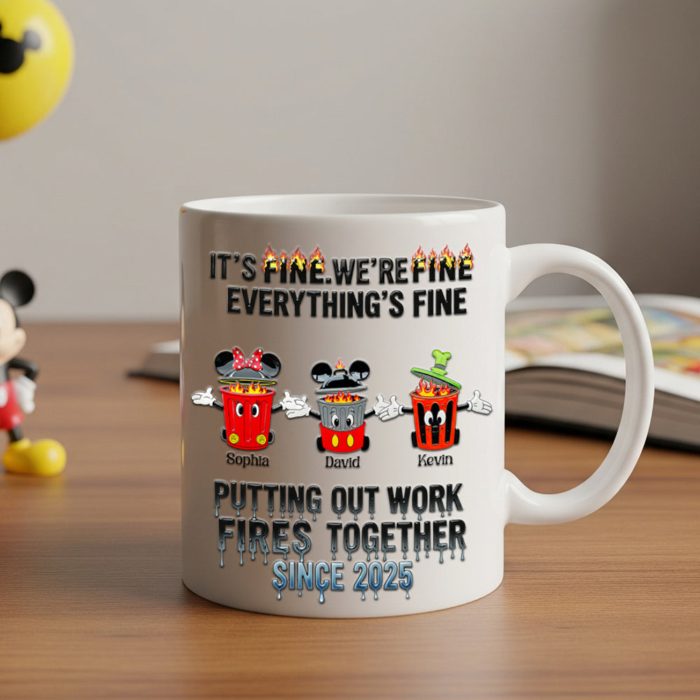 Coworker Chaos Mug Personalized Gifts For Fans 03TGDT300825-Homacus