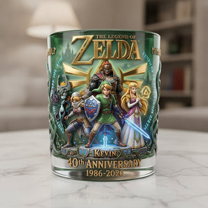 40th Anniversary Adventure 11oz Round Glass - Personalized Gifts For Fans Glass 02TYTA080626-Homacus