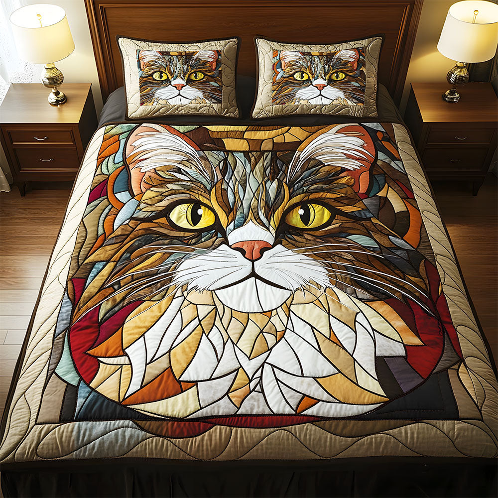 Personalized Gifts For Cat Lovers Quilt Bedding Set Special Line, Persian Cat 03TGMH200125-Homacus