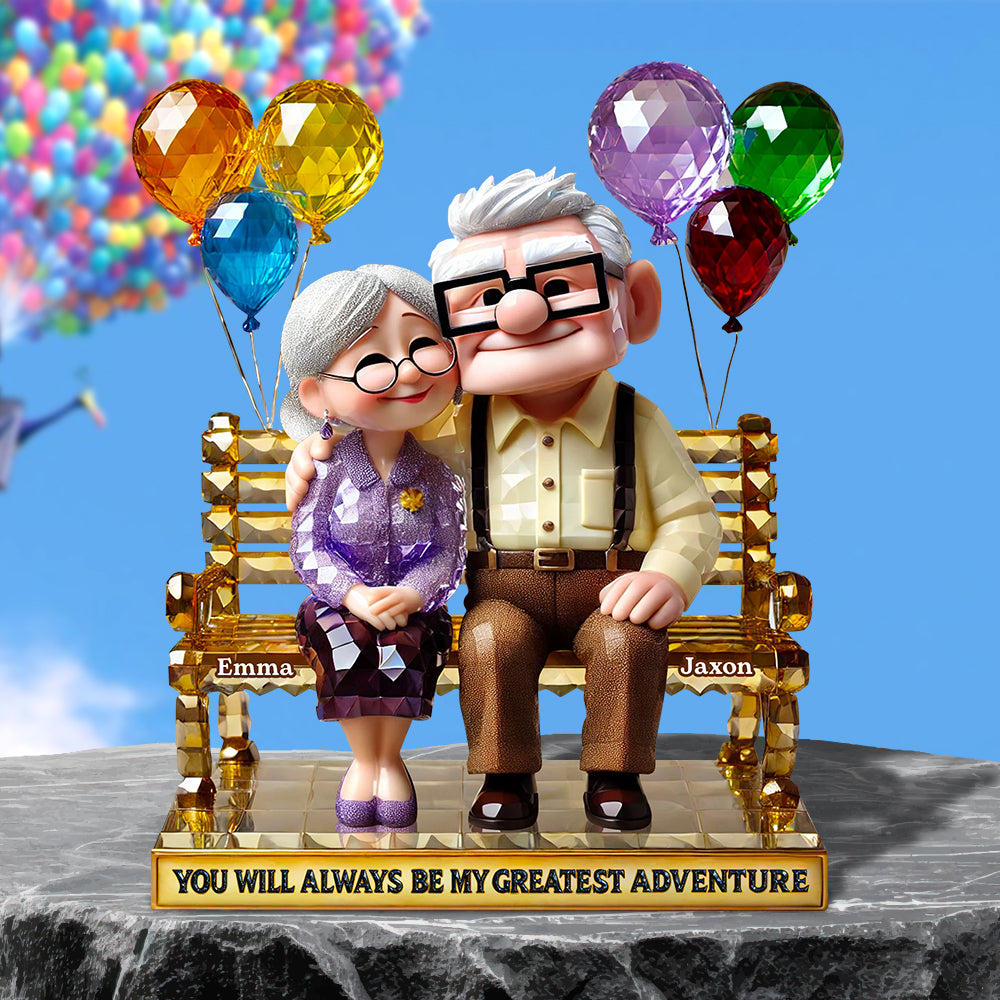 Romantic Couple Acrylic Plaque Personalized Christmas Gifts For Couple 04TGDT030525-Homacus