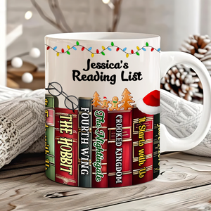 Personalized Gifts For Book Lover Christmas Coffee Mug 03HUPU221124-Homacus