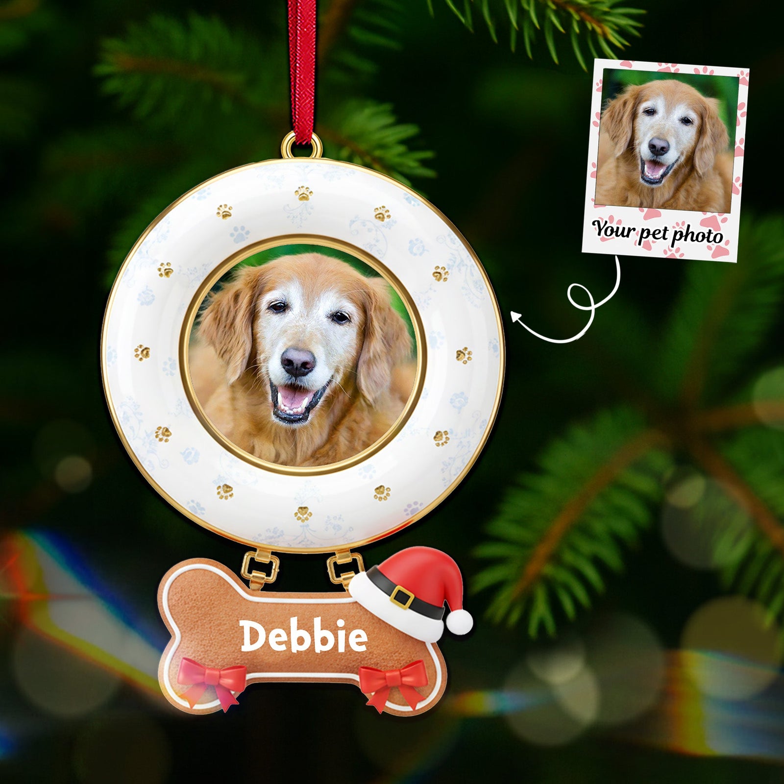 Personalized Christmas Gifts For Pet Lovers Acrylic Ornament 02kimg251025-Homacus