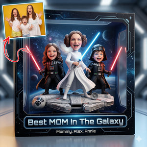 Custom Photo Fantastic Mom Troop Acrylic Plaque, Personalized Gifts For Moms 03qhlu260326-Homacus