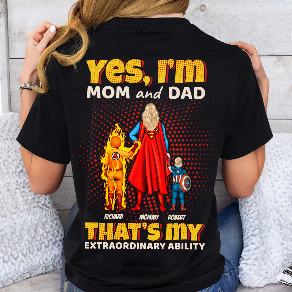 Power Mom Shirt Personalized Gifts For Mom 04TODT110425PA-Homacus