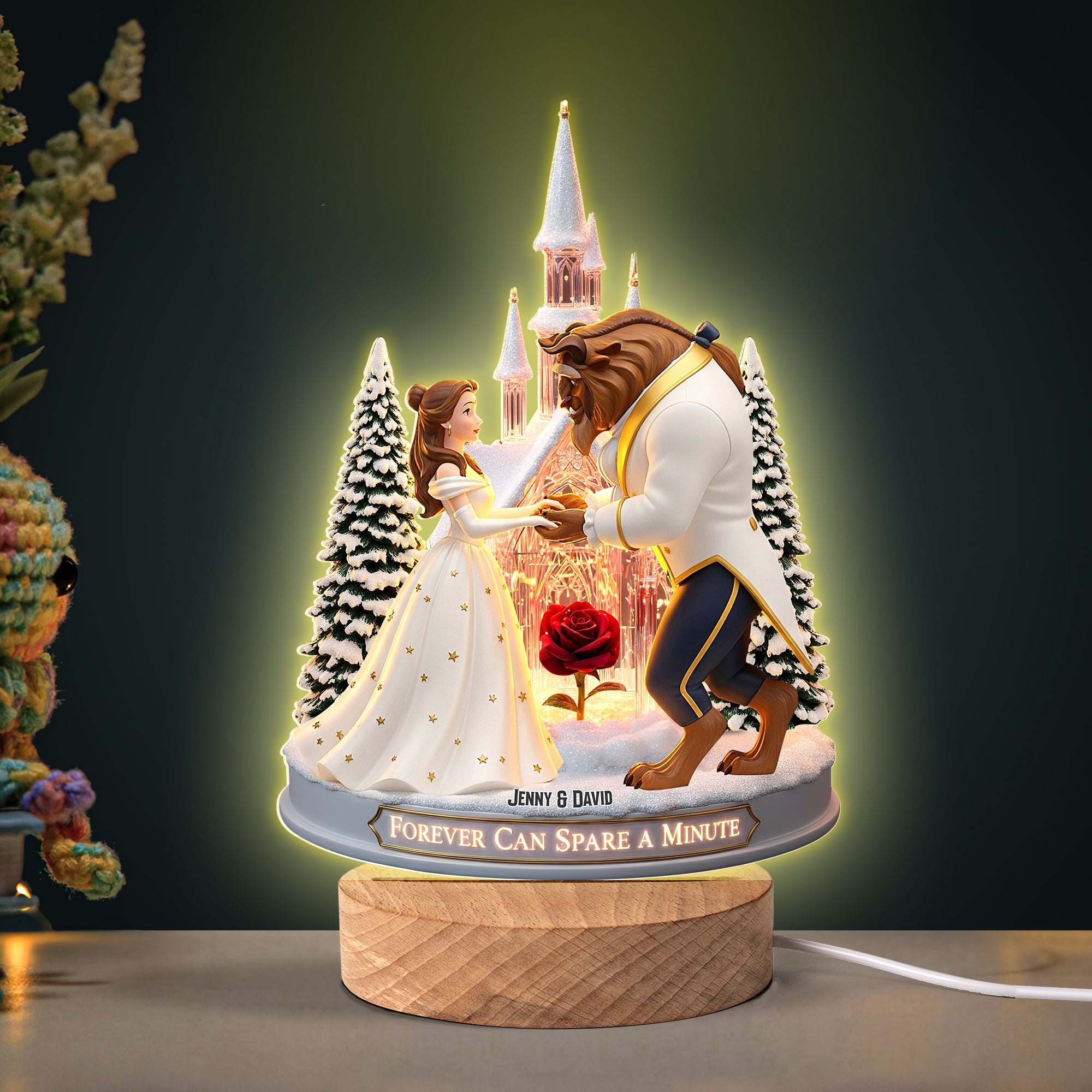 Personalized Christmas Gifts For Couple LED Light 02patn190925