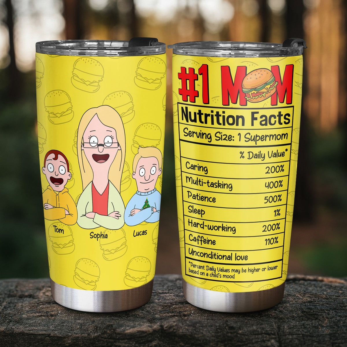 Personalized Gifts For Mom Tumbler 01totn170325hg #1 Mom-Homacus