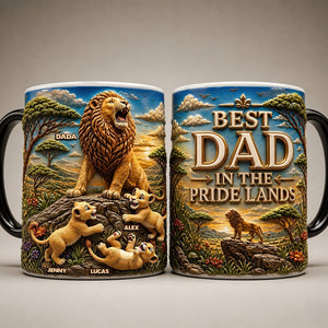 Best Dad Magic Coffee Mug - Personalized Gifts For Dad 03todt060526-Homacus