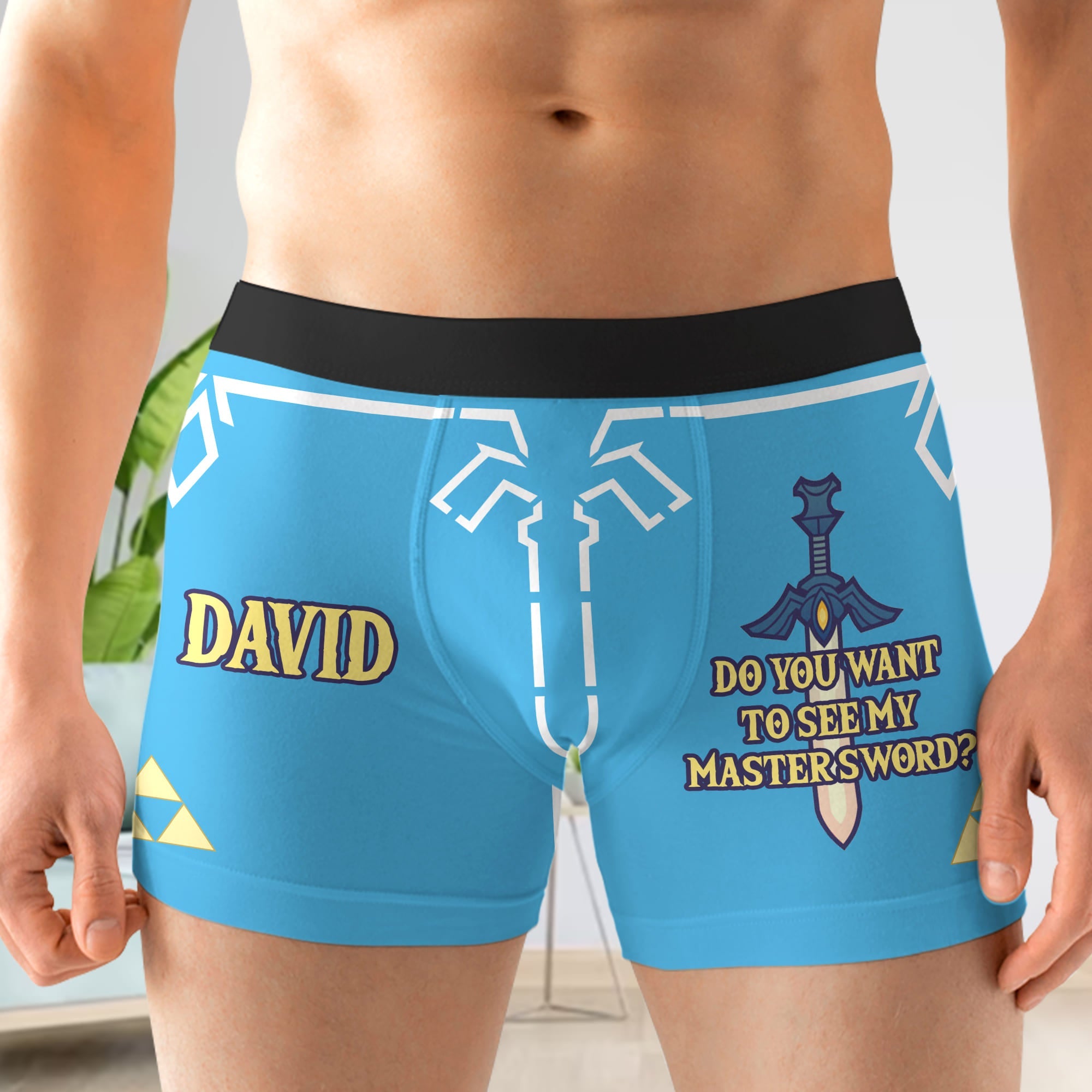 Personalized Funny Gifts For Him Men's Boxers 02katn111224 Want To See My Master Sword-Homacus