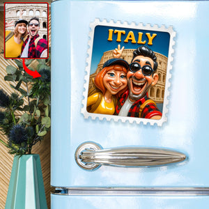 Travel Memories Acrylic Fridge Magnet – Custom Photo Gifts For Couple 04naqn131125-Homacus