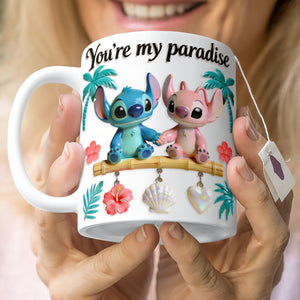 Romantic Couple Coffee Mug - Personalized Gifts For Couple 01toqn080126-Homacus