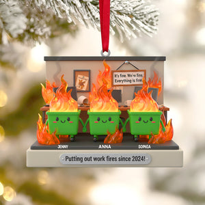 Personalized Gifts For Coworkers Christmas Ornament 05natn091025-Homacus