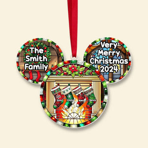 Personalized Christmas Gifts For Family Ornament Acrylic 03XQMH280924-Homacus